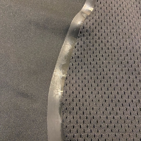 Adidas x Stella McCartney racer-back tank with mesh inserts on sides black L - Picture 13 of 15